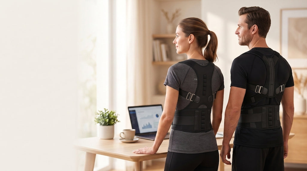 PostureBasics Magnetic Support Brace – Stand Tall, Feel Better