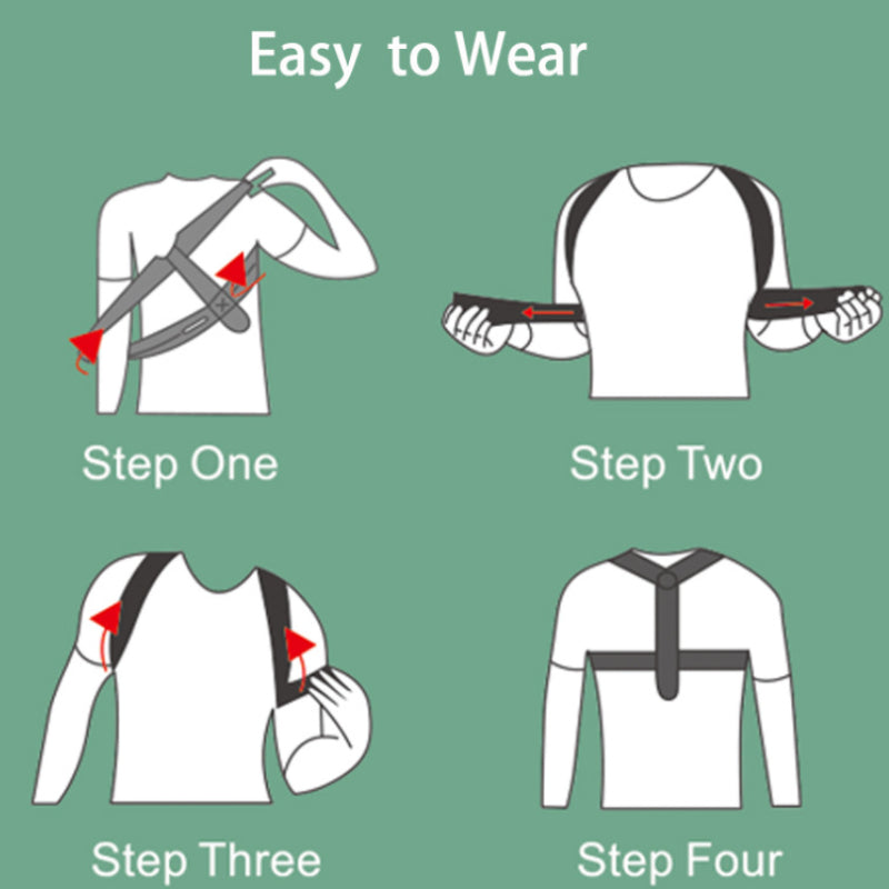 PostureBasics Adjustable Fit Brace (S-XL)